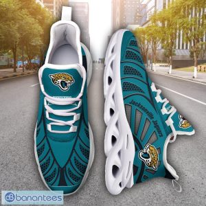 Jacksonville Jaguars NFLNew Designs Black And White Clunky Shoes Max Soul Shoes Sport Season Gift Product Photo 6