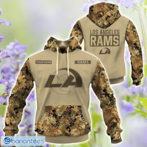 Los Angeles Rams Autumn season Hunting Gift 3D TShirt Sweatshirt Hoodie Zip Hoodie Custom Name For Fans Product Photo 1