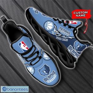 Personalized Name Memphis Grizzlies Fireball Personalized Sneakers Max Soul Shoes Product Photo 4