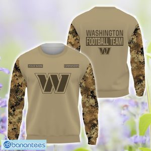 Washington Commanders Autumn season Hunting Gift 3D TShirt Sweatshirt Hoodie Zip Hoodie Custom Name For Fans Product Photo 2
