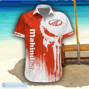 Mahindra 3D Printing Hawaiian Shirt Summer Beach Shirt For Fans Custom Name Product Photo 2