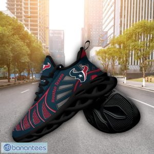 Houston Texans NFLNew Designs Black And White Clunky Shoes Max Soul Shoes Sport Season Gift Product Photo 4