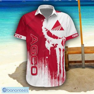 AGCO Allis 3D Printing Hawaiian Shirt Summer Beach Shirt For Fans Custom Name Product Photo 2