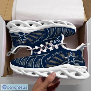 Dallas Cowboys NFLNew Designs Black And White Clunky Shoes Max Soul Shoes Sport Season Gift Product Photo 2