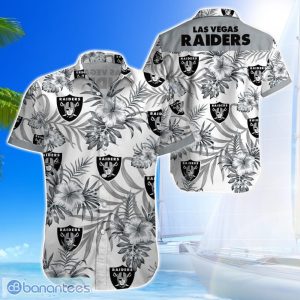 Las Vegas Raiders 3D Printing Hawaiian Shirt NFL Shirt For Fans Product Photo 1