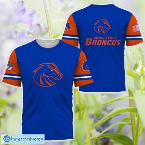 Boise State Broncos Logo Team 3D T-Shirt Sweatshirt Hoodie Zip Hoodie For Men Women Product Photo 3