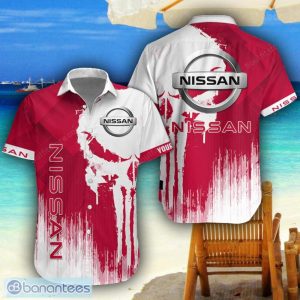 Nissan 3D Printing Hawaiian Shirt Summer Beach Shirt For Fans Custom Name Product Photo 1