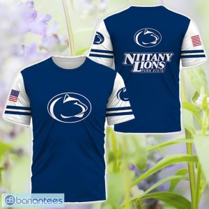 Penn State Nittany Lions Logo Team 3D T-Shirt Sweatshirt Hoodie Zip Hoodie For Men Women Product Photo 3