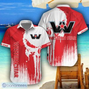 Western Star 3D Printing Hawaiian Shirt Summer Beach Shirt For Fans Custom Name Product Photo 1