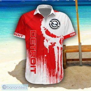Detroit Diesel 3D Printing Hawaiian Shirt Summer Beach Shirt For Fans Custom Name Product Photo 2