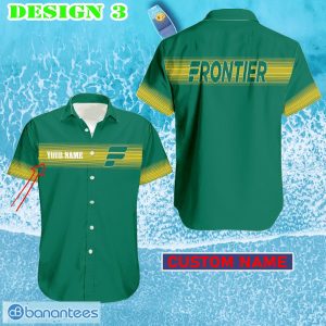 Custom Name Frontier Airlines Logo Brand New Seashell Brand New Beach Hawaiian Shirt For Summer - frontier airlines Logo Brand New 2024 Style 3 Hawaiian Shirt