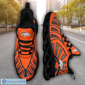 Denver Broncos NFLNew Designs Black And White Clunky Shoes Max Soul Shoes Sport Season Gift Product Photo 1