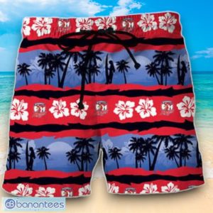 NRL Sydney Roosters Combo Hawaiian Shirt And Shorts Custom Number And Name Trendy Combo For Fans Product Photo 3