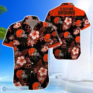 Cleveland Browns 3D Printing Hawaiian Shirt NFL Shirt For Fans Product Photo 1