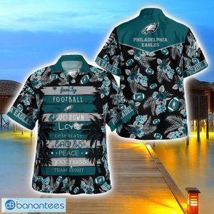 Philadelphia Eagles Family Football Lover Hawaiian Shirt Beach Shirt For Family Gift Product Photo 1