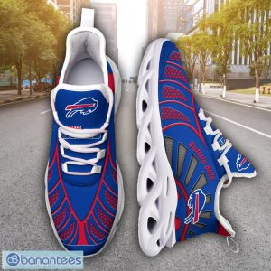 Buffalo Bills NFLNew Designs Black And White Clunky Shoes Max Soul Shoes Sport Season Gift Product Photo 6