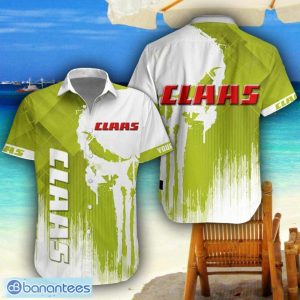 Claas 3D Printing Hawaiian Shirt Summer Beach Shirt For Fans Custom Name Product Photo 1