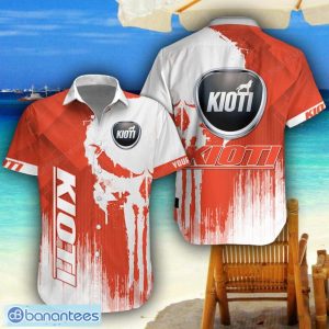 Kioti 3D Printing Hawaiian Shirt Summer Beach Shirt For Fans Custom Name Product Photo 1