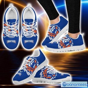 AHL Bridgeport Sound Tigers Sneakers For Fans Running Shoes Product Photo 1