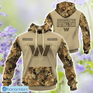 Washington Commanders Autumn season Hunting Gift 3D TShirt Sweatshirt Hoodie Zip Hoodie Custom Name For Fans Product Photo 1