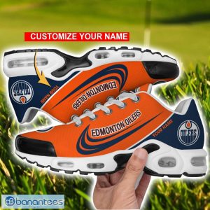 Edmonton Oilers Air Cushion Sport Shoes Personalized Name Gift For Men Women Product Photo 1