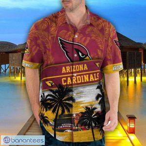 Arizona Cardinals Logo Team Tropical Coconut Hawaii Shirt For Men And Women Product Photo 4