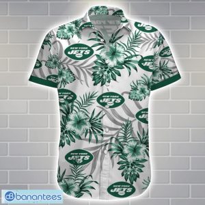 New York Jets 3D Printing Hawaiian Shirt NFL Shirt For Fans Product Photo 2