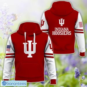 Indiana Hoosiers Logo Team 3D T-Shirt Sweatshirt Hoodie Zip Hoodie For Men Women Product Photo 1