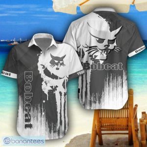 Bobcat 3D Printing Hawaiian Shirt Summer Beach Shirt For Fans Custom Name Product Photo 1