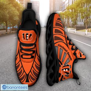 Cincinnati Bengals NFLNew Designs Black And White Clunky Shoes Max Soul Shoes Sport Season Gift Product Photo 1