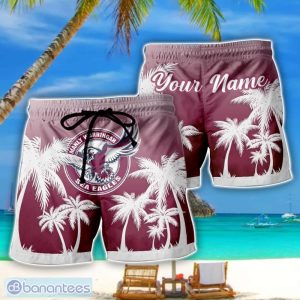 Manly Sea Eagles NRL Beach Shorts Custom Name Product Photo 1