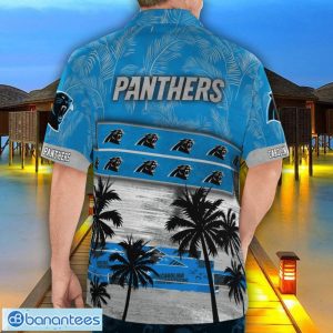 Carolina Panthers Logo Team Tropical Coconut Hawaii Shirt For Men And Women Product Photo 2