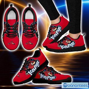 AHL Rockford IceHogs Sneakers For Fans Running Shoes Product Photo 2