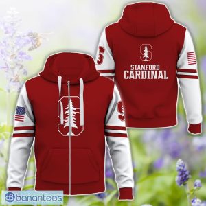 Stanford Cardinal Logo Team 3D T-Shirt Sweatshirt Hoodie Zip Hoodie For Men Women Product Photo 4