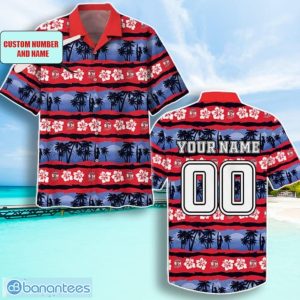 NRL Sydney Roosters Combo Hawaiian Shirt And Shorts Custom Number And Name Trendy Combo For Fans Product Photo 2