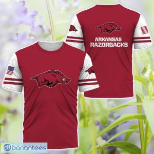 Arkansas Razorbacks Logo Team 3D T-Shirt Sweatshirt Hoodie Zip Hoodie For Men Women Product Photo 3