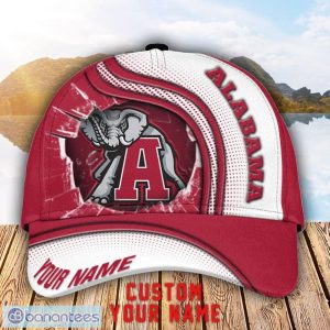 Alabama Crimson Tide 3D Cap Custom Name For Fans Sport Gift Product Photo 1