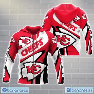 Kansas City Chiefs 3D Hoodie Zip Hoodie For Fans All Over Printed Unisex Hoodie Product Photo 2