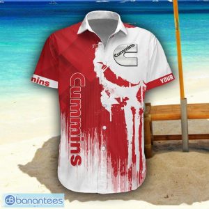 Cummins 3D Printing Hawaiian Shirt Summer Beach Shirt For Fans Custom Name Product Photo 2