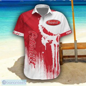 Peterbilt 3D Printing Hawaiian Shirt Summer Beach Shirt For Fans Custom Name Product Photo 2