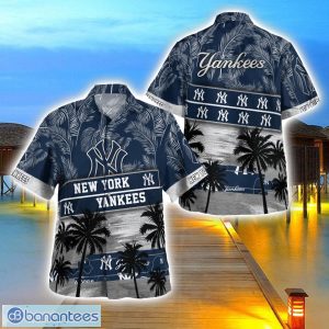 New York Yankees Logo Team Tropical Coconut Hawaii Shirt For Men And Women Product Photo 1