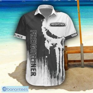 Freightliner 3D Printing Hawaiian Shirt Summer Beach Shirt For Fans Custom Name Product Photo 2