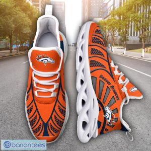 Denver Broncos NFLNew Designs Black And White Clunky Shoes Max Soul Shoes Sport Season Gift Product Photo 6