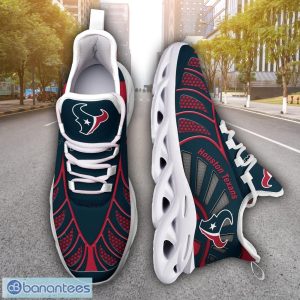 Houston Texans NFLNew Designs Black And White Clunky Shoes Max Soul Shoes Sport Season Gift Product Photo 6