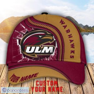 Louisiana-Monroe Warhawks 3D Cap Custom Name For Fans Sport Gift Product Photo 1