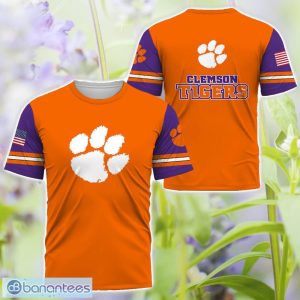 Clemson Tigers Logo Team 3D T-Shirt Sweatshirt Hoodie Zip Hoodie For Men Women Product Photo 3