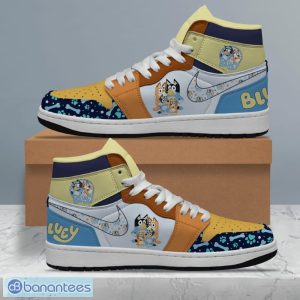 Bluey Custom Air Jordan 1 Hightop Shoes For Men Women Fans - Bluey Custom Air Jordan 1 High Top Shoes_1