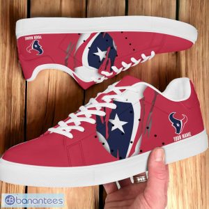Houston Texans NFL Stan Smith Shoes Gifts For Fans Custom Name Product Photo 2