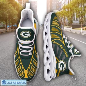 Green Bay Packers NFLNew Designs Black And White Clunky Shoes Max Soul Shoes Sport Season Gift Product Photo 6