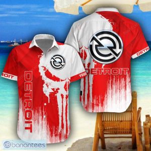 Detroit Diesel 3D Printing Hawaiian Shirt Summer Beach Shirt For Fans Custom Name Product Photo 1